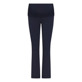 COTTON JERSEY MATERNITY FOLDOVER PANT | NAVY