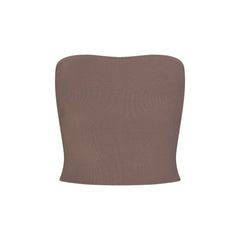 REFINED KNIT TUBE TOP | AMETHYST