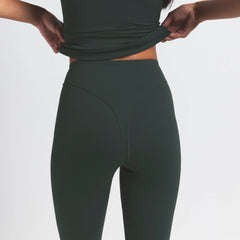 NikeSKIMS MATTE V-LINE 39" STRAIGHT LEGGING | DARK TEAL