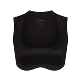 NikeSKIMS SATIN SHINE WIDE SCOOP BRA | OBSIDIAN