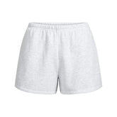 COTTON FLEECE CLASSIC SHORT | LIGHT HEATHER GREY
