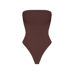 SMOOTH LAYERS STRAPLESS BODYSUIT | COCOA