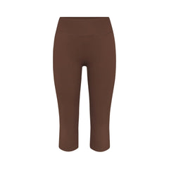 NikeSKIMS MATTE 17" CAPRI LEGGING | DARK SEPIA