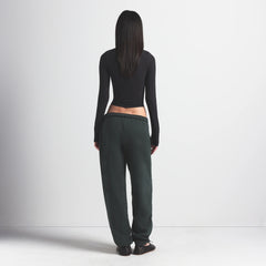 COTTON FLEECE CLASSIC JOGGER | SPRUCE