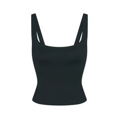NikeSKIMS MATTE SQUARE NECK TANK | DARK TEAL