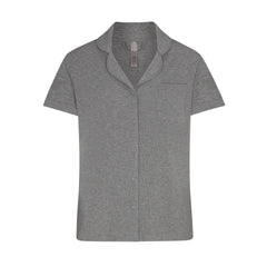 SOFT LOUNGE SHORT SLEEP SET | HEATHER GREY
