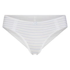 LIGHTWEIGHT COTTON LACE HIPSTER | AIRSPACE LAGUNA STRIPE
