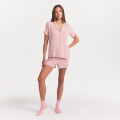 SOFT LOUNGE SHORT SLEEP SET | MORGANITE