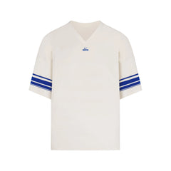 NikeSKIMS STRETCH KNIT OVERSIZED V-NECK TOP | IVORY