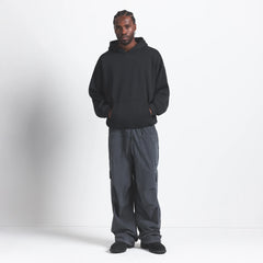 FLEECE LOUNGE MENS RELAXED HOODIE | WASHED ONYX