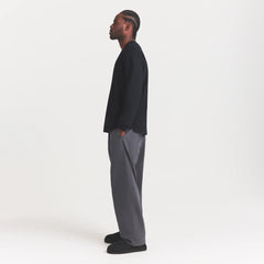 WOVEN MENS PULL-ON PANT | ASH