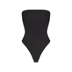 SMOOTH LAYERS STRAPLESS BODYSUIT | OBSIDIAN