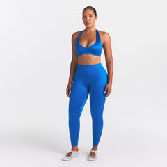 NikeSKIMS SATIN SHINE BONDED WAIST 26" LEGGING | COBALT