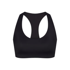 NikeSKIMS SHINE RACERBACK BRA | OBSIDIAN