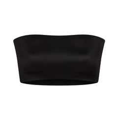 NikeSKIMS SATIN SHINE BANDEAU BRA | OBSIDIAN