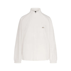 NikeSKIMS STRETCH NYLON OVERSIZED TRACK JACKET | IVORY