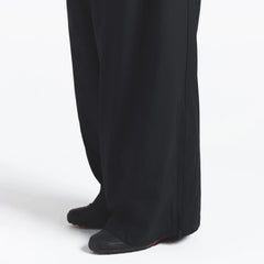 NikeSKIMS WOVEN NYLON OVERSIZED TRACK PANT | OBSIDIAN