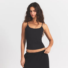COTTON JERSEY SCOOP NECK CAMI | SOOT