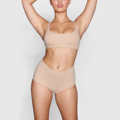 FITS EVERYBODY SCOOP BRALETTE | CLAY