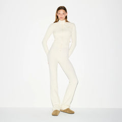 OUTDOOR FLEECE PANT | ECRU
