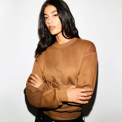 COTTON FLEECE CLASSIC CREWNECK | BISON