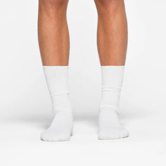 MENS TUBE CREW SOCK 3-PACK | CHALK