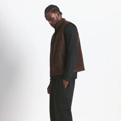 ARCTIC FLEECE MENS VEST | ESPRESSO