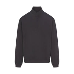 JERSEY LOUNGE MENS RELAXED QUARTER ZIP PULLOVER | ASH