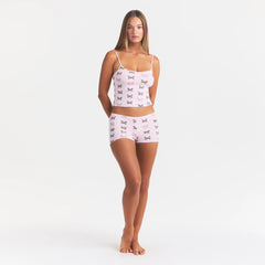 SKIMS SLEEP CAMI SET | PEONY BUTTERFLY PRINT