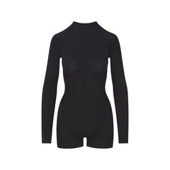NikeSKIMS AIRY LONG SLEEVE ONE PIECE | OBSIDIAN