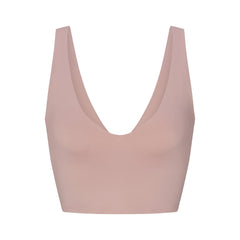 NikeSKIMS MATTE V-NECK BRA TOP | HIMALAYAN