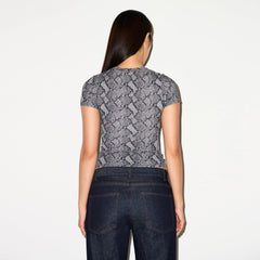 FITS EVERYBODY T-SHIRT | SHADOW SNAKE PRINT