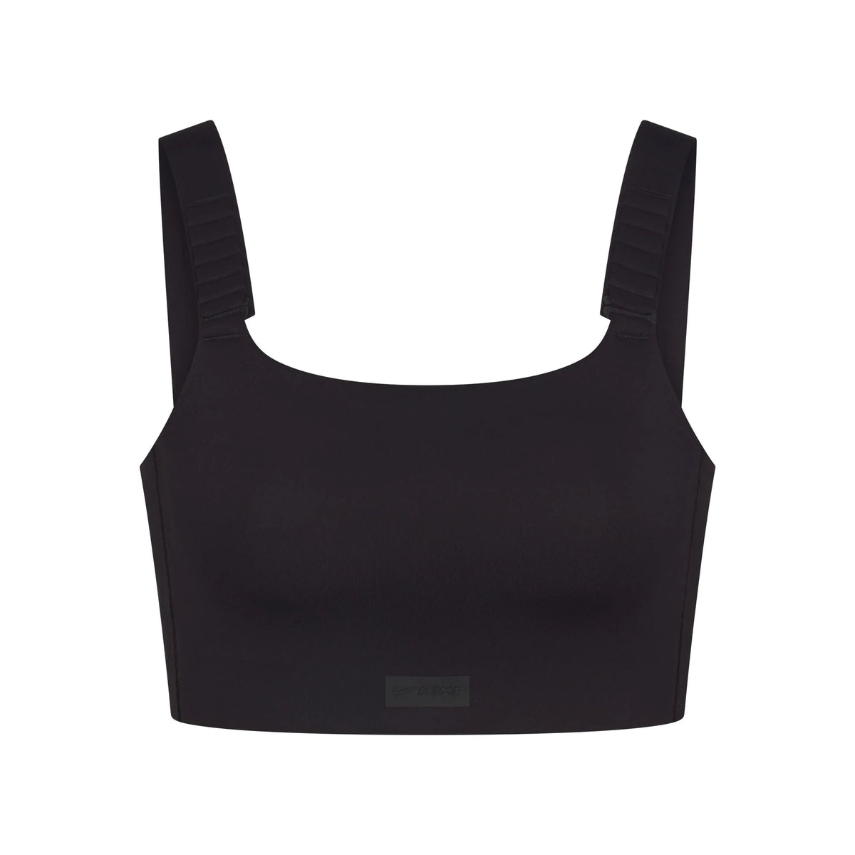 NikeSKIMS MATTE WIDE STRAP BRA | OBSIDIAN