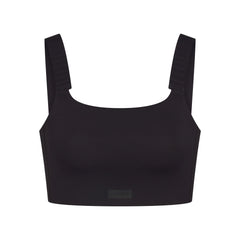 NikeSKIMS MATTE WIDE STRAP BRA | OBSIDIAN
