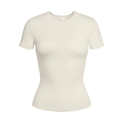 COTTON JERSEY T-SHIRT | BONE