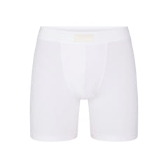 SKIMS COTTON MENS 5" BOXER BRIEF | CHALK