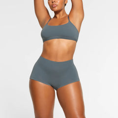 COTTON JERSEY BOY SHORT | KYANITE