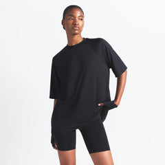 NikeSKIMS AIRY OVERSIZED T-SHIRT | OBSIDIAN