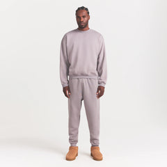 FLEECE LOUNGE MENS TAPERED JOGGER | SHADOW