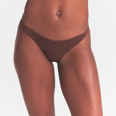 EVERYDAY COTTON BIKINI | COCOA HEATHER