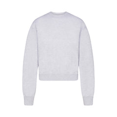 COTTON FLEECE CLASSIC CREWNECK | LIGHT HEATHER GREY