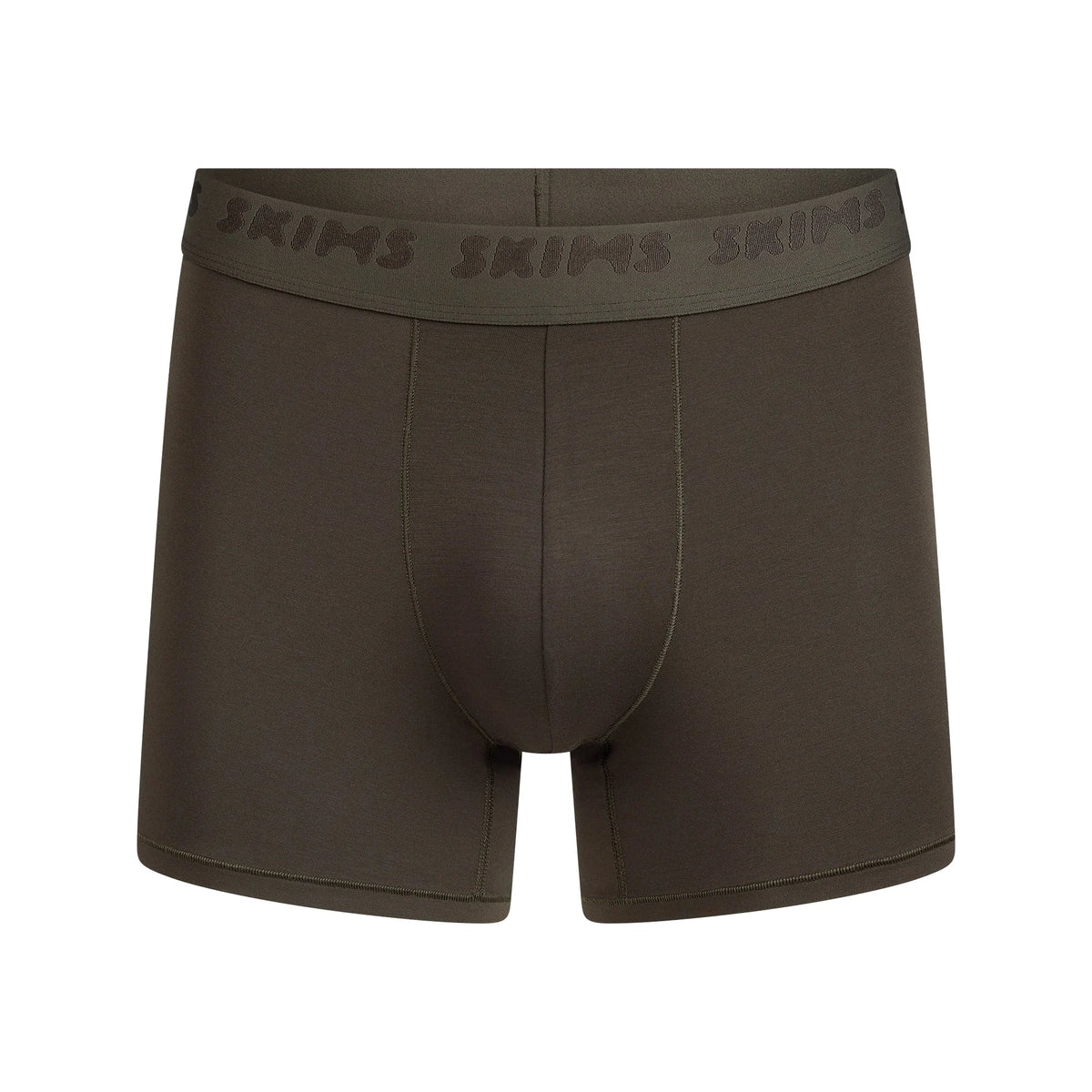 SKIMS STRETCH MENS 3" BOXER BRIEF | LODEN