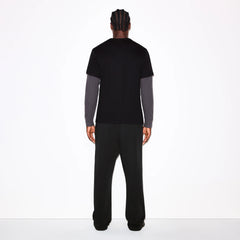 FLEECE LOUNGE MENS CLASSIC STRAIGHT LEG PANT | WASHED ONYX