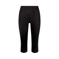 NikeSKIMS SATIN SHINE CAPRI 17" LEGGING | OBSIDIAN
