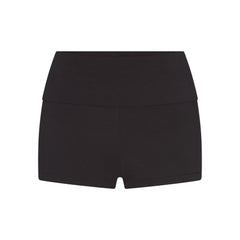 COTTON JERSEY FOLDOVER SHORT | SOOT