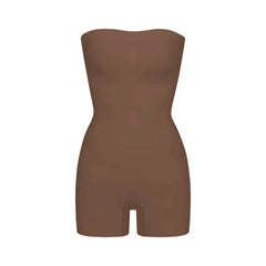 SEAMLESS SCULPT STRAPLESS SHORTIE BODYSUIT | JASPER