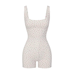 NikeSKIMS MATTE CORSET 2" ONE PIECE | DITSY FLORAL PRINT