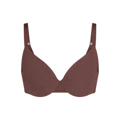 EVERYDAY COTTON FULL COVERAGE BRA | COCOA HEATHER