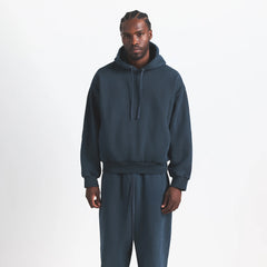 HEAVYWEIGHT FLEECE MENS HOODIE | NAVY