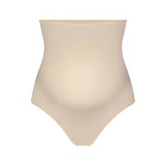 FITS EVERYBODY MATERNITY HIGH-WAISTED THONG | SAND